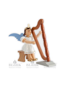 Blank Kurzrock Engel mit Harfe